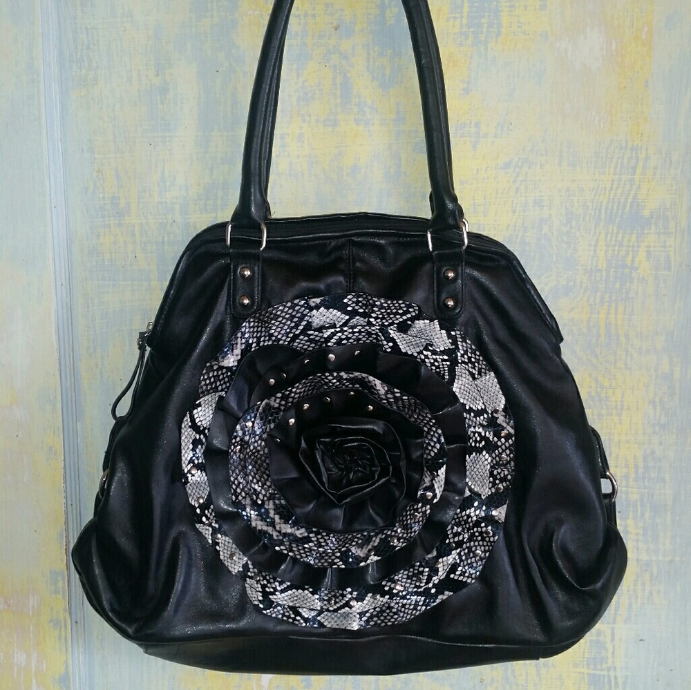 Steve Madden Rosette Flower Bag